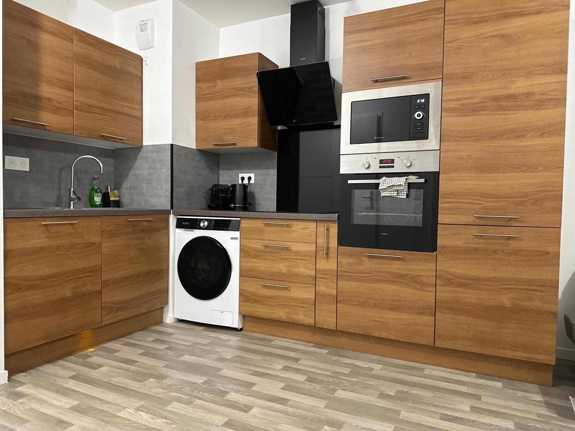 Agreable 2 Pieces Avec Balcon Et Parking Transports By Immo Kit Bnb Sarcelles Exterior foto